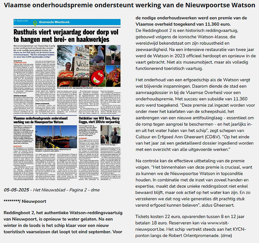pers Het Nieuwsblad 05-05-25